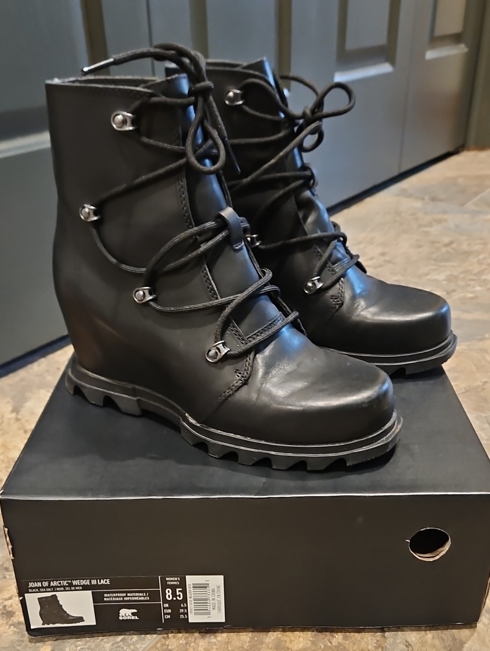 Sorel Joan Of Arctic Wedge III Lace Waterproof Boots